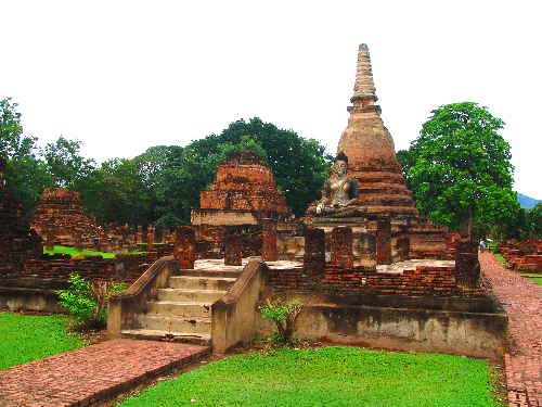 Bilder Wat Mahathat Fotos