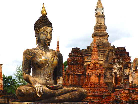 Bilder Wat Mahathat Fotos